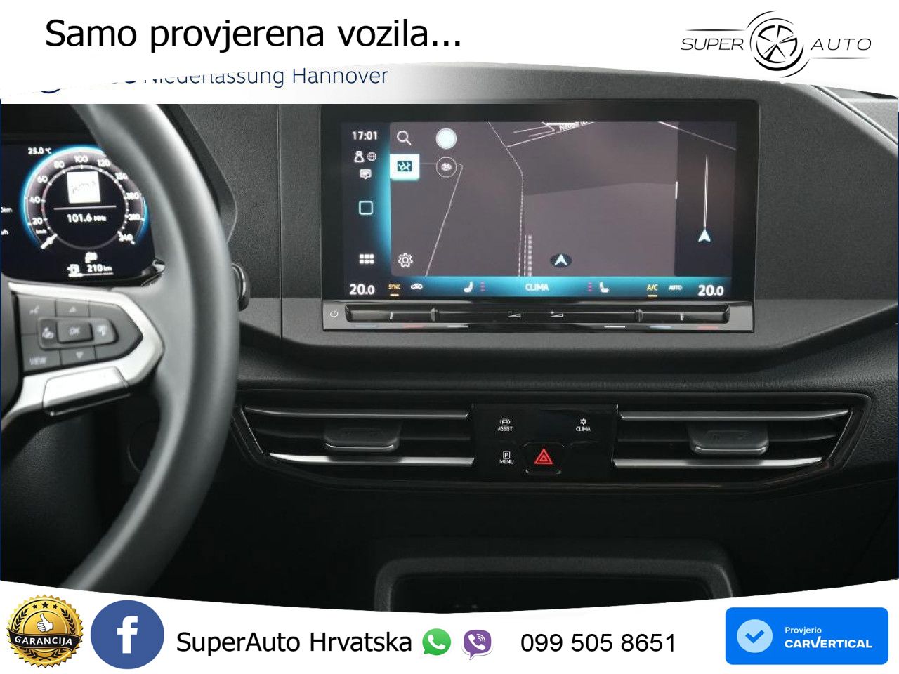 Volkswagen Caddy Life GOAL TSI DSG SHZ Navi RearView Alu 116 KS