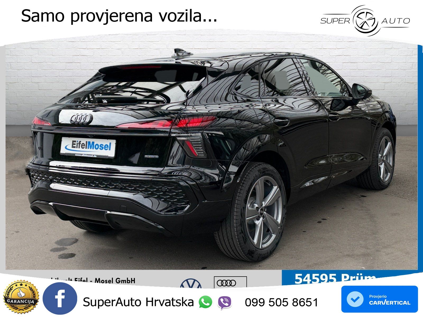 Audi Q3 III Sportback 2.0 TFSI (204 KS) quattro S tronic S line LED+GR SJED+ACC