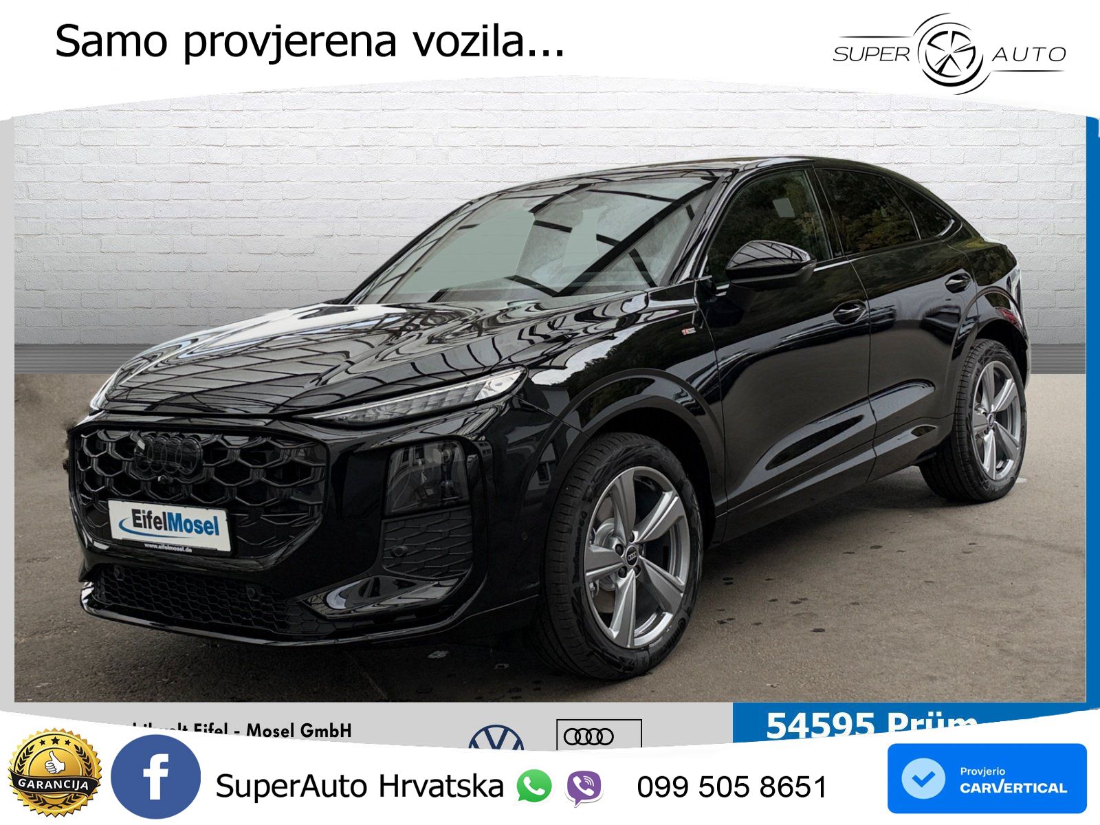 Audi Q3 III Sportback 2.0 TFSI (204 KS) quattro S tronic S line LED+GR SJED+ACC