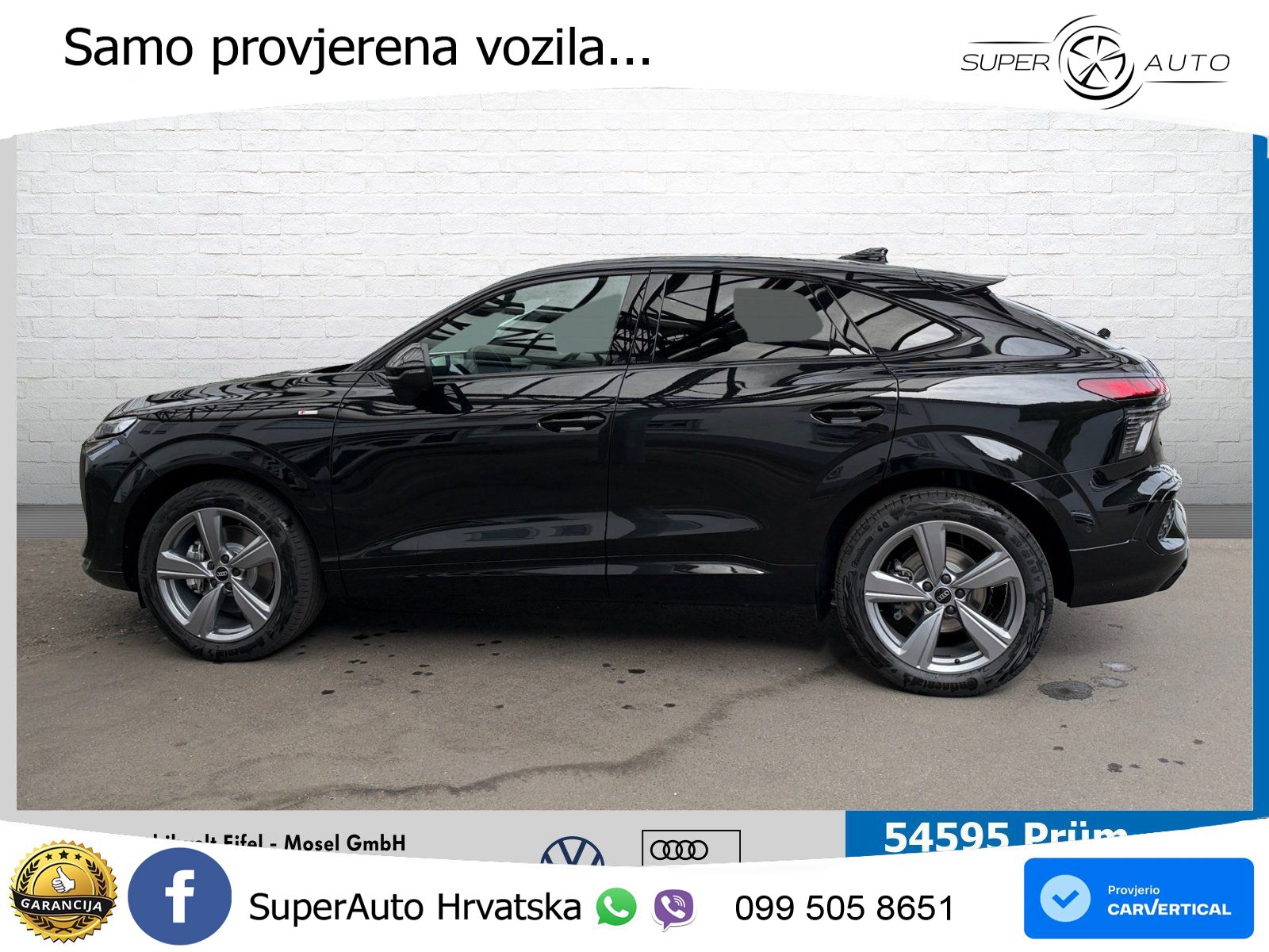 Audi Q3 III Sportback 2.0 TFSI (204 KS) quattro S tronic S line LED+GR SJED+ACC