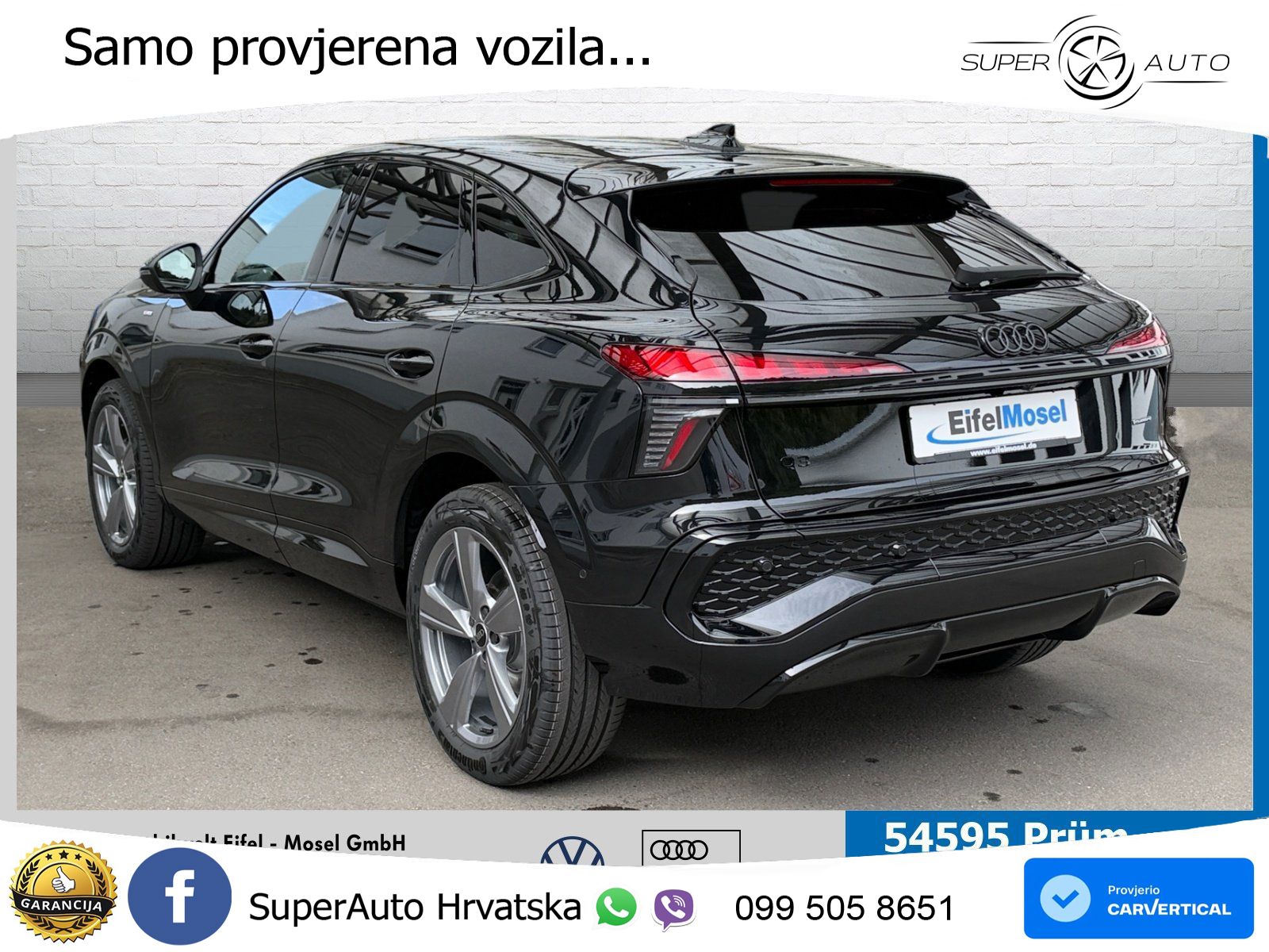 Audi Q3 III Sportback 2.0 TFSI (204 KS) quattro S tronic S line LED+GR SJED+ACC