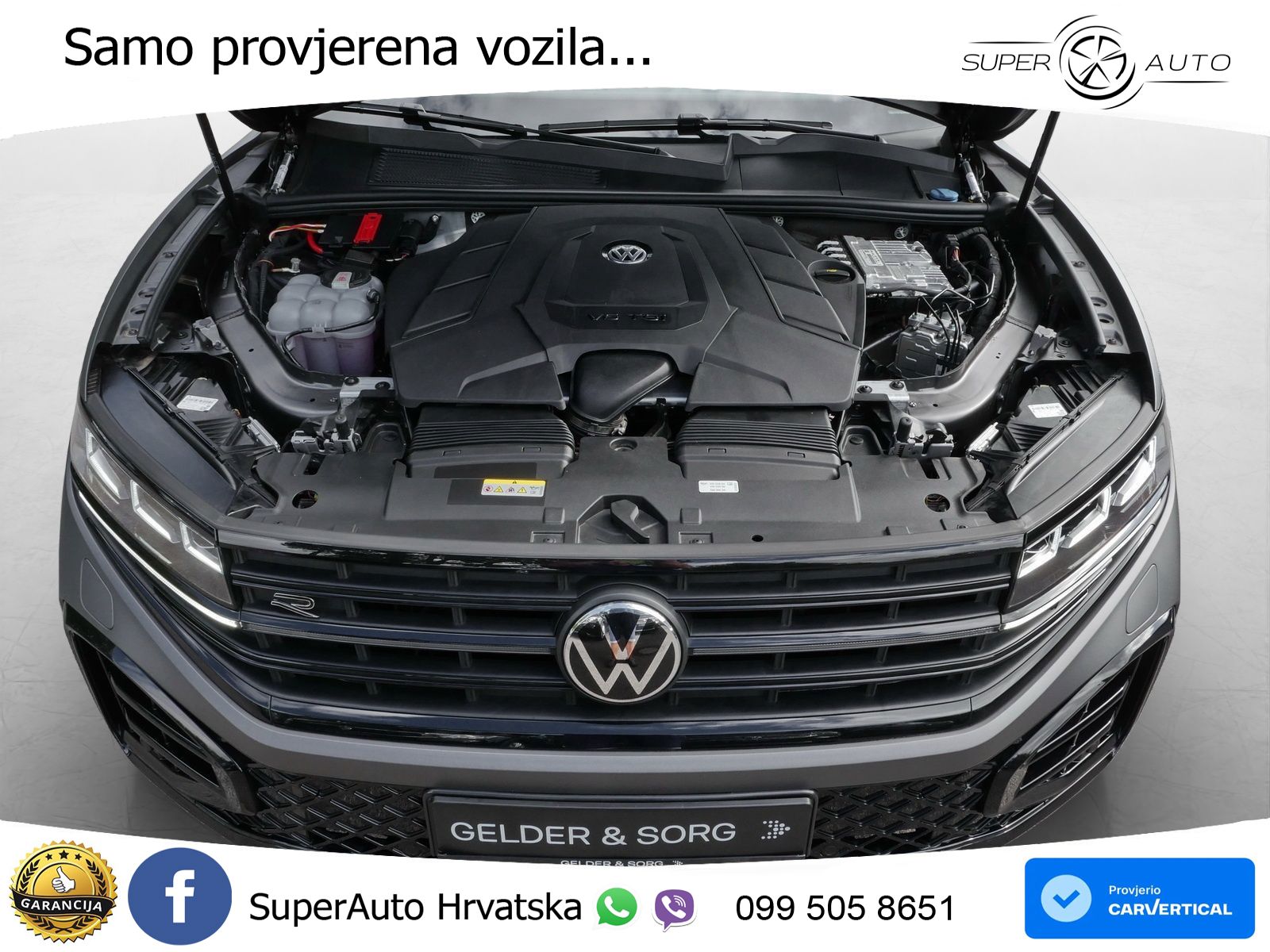 Volkswagen Touareg 3.0 V6 TFSI (340 KS) 4MOTION Tiptronic ZRAČNI+ACC+4xGR SJED+KAM