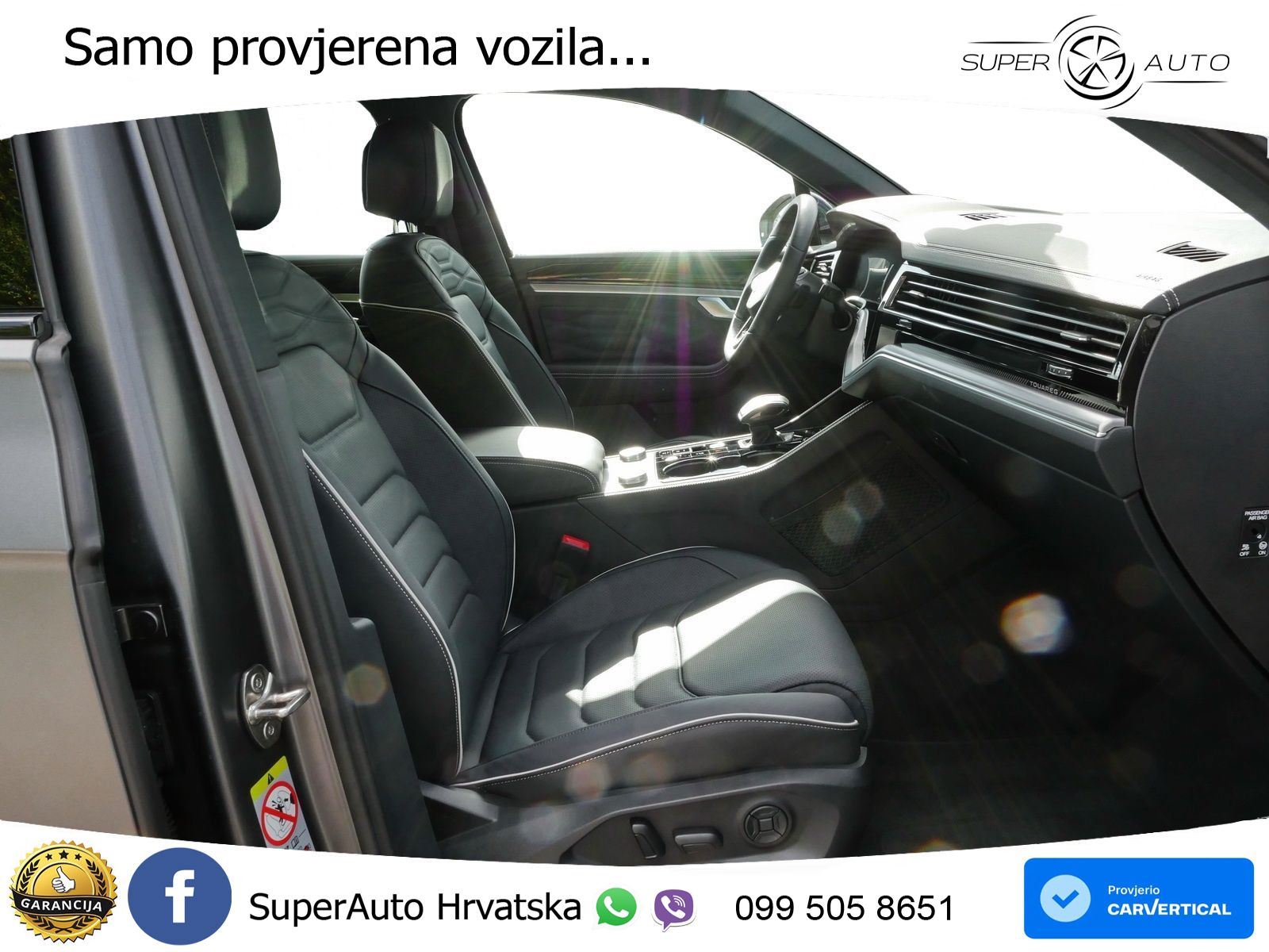 Volkswagen Touareg 3.0 V6 TFSI (340 KS) 4MOTION Tiptronic ZRAČNI+ACC+4xGR SJED+KAM