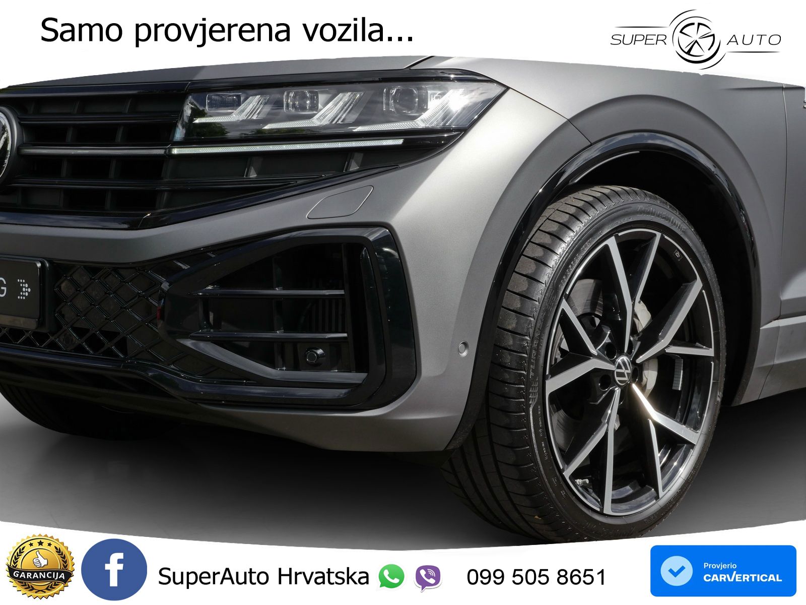 Volkswagen Touareg 3.0 V6 TFSI (340 KS) 4MOTION Tiptronic ZRAČNI+ACC+4xGR SJED+KAM