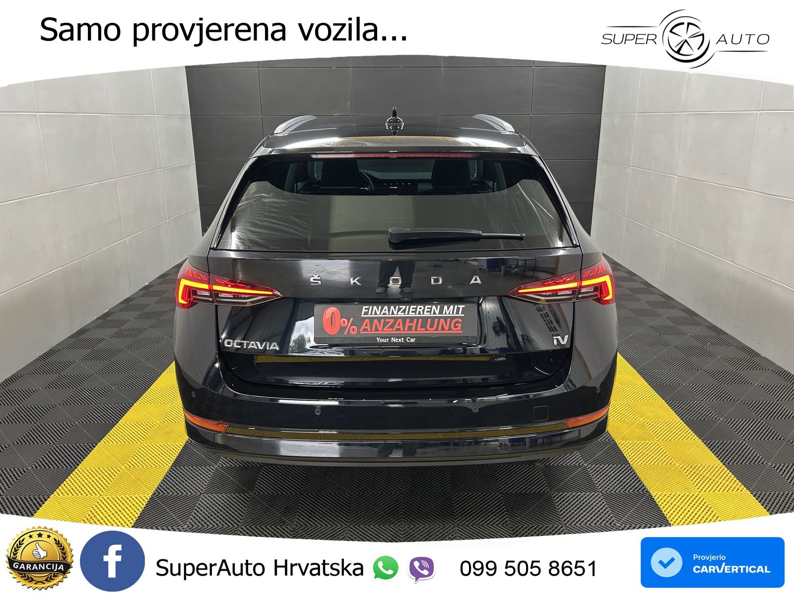 Škoda Octavia Combi iV 1.4 TSI (204 KS) DSG LED+GR SJED+ACC