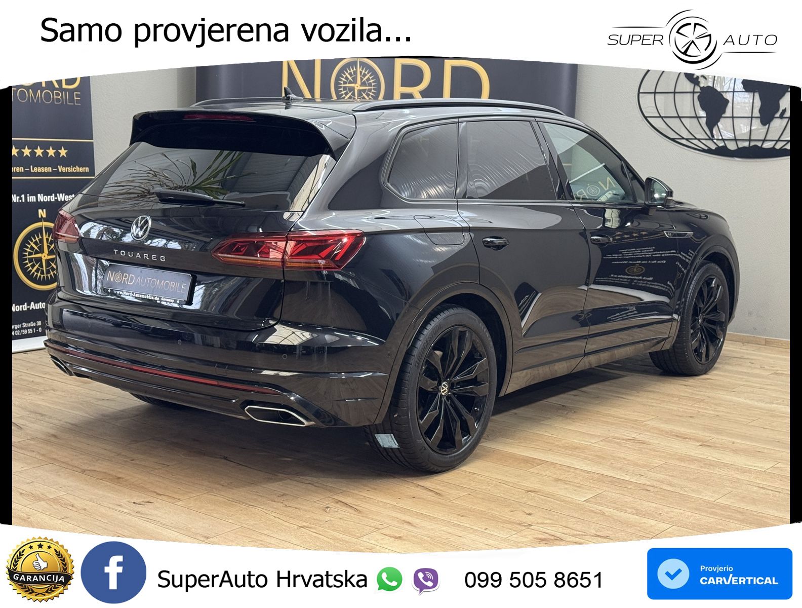 Volkswagen Touareg 3.0 V6 TDI (286 KS) 4MOTION Tiptronic R-Line ZRAČNI+ACC+GR SJED+KAM