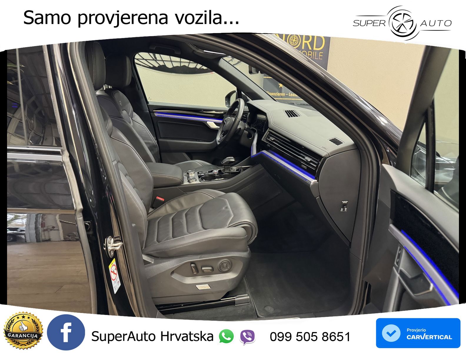 Volkswagen Touareg 3.0 V6 TDI (286 KS) 4MOTION Tiptronic R-Line ZRAČNI+ACC+GR SJED+KAM