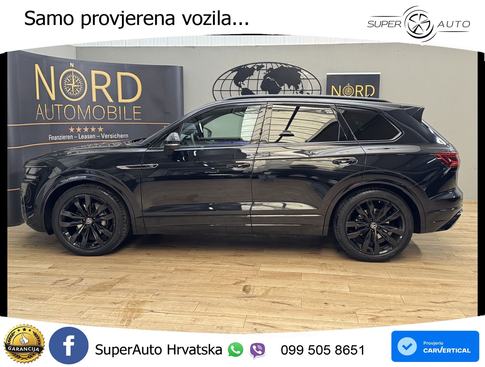 Volkswagen Touareg 3.0 V6 TDI (286 KS) 4MOTION Tiptronic R-Line ZRAČNI+ACC+GR SJED+KAM