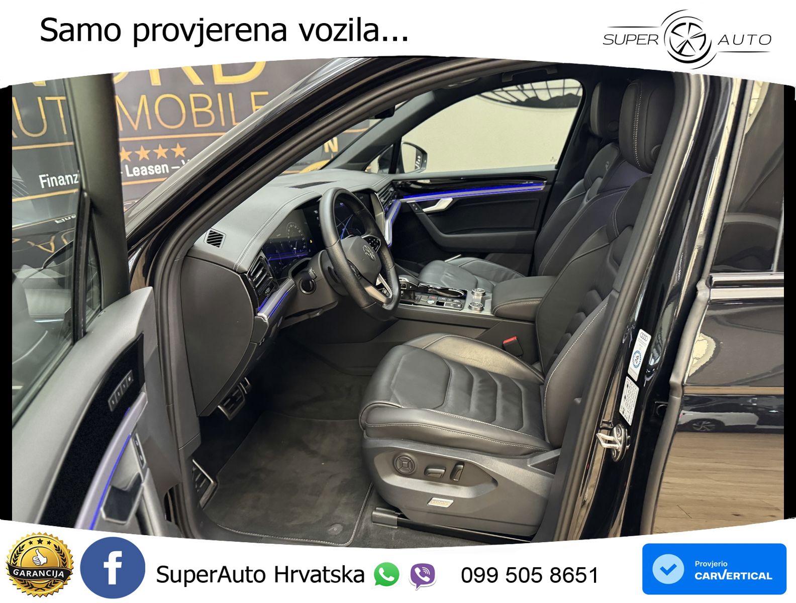 Volkswagen Touareg 3.0 V6 TDI (286 KS) 4MOTION Tiptronic R-Line ZRAČNI+ACC+GR SJED+KAM