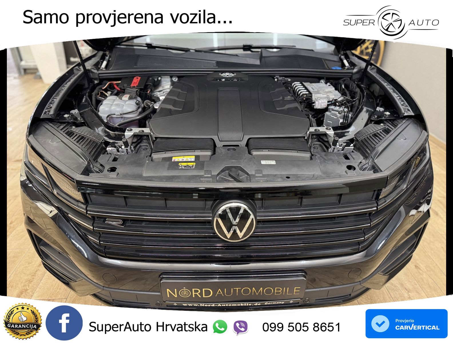 Volkswagen Touareg 3.0 V6 TDI (286 KS) 4MOTION Tiptronic R-Line ZRAČNI+ACC+GR SJED+KAM