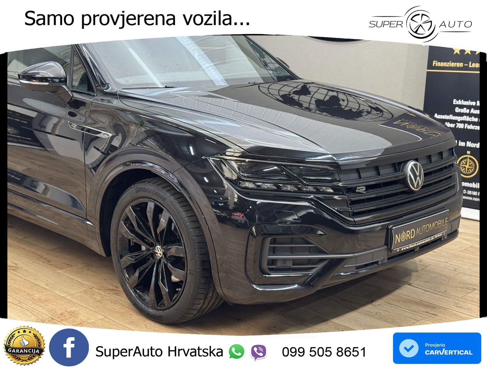 Volkswagen Touareg 3.0 V6 TDI (286 KS) 4MOTION Tiptronic R-Line ZRAČNI+ACC+GR SJED+KAM