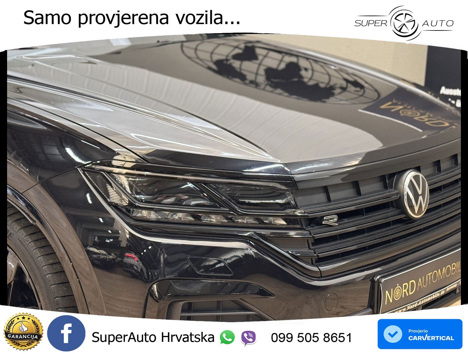 Volkswagen Touareg 3.0 V6 TDI (286 KS) 4MOTION Tiptronic R-Line ZRAČNI+ACC+GR SJED+KAM