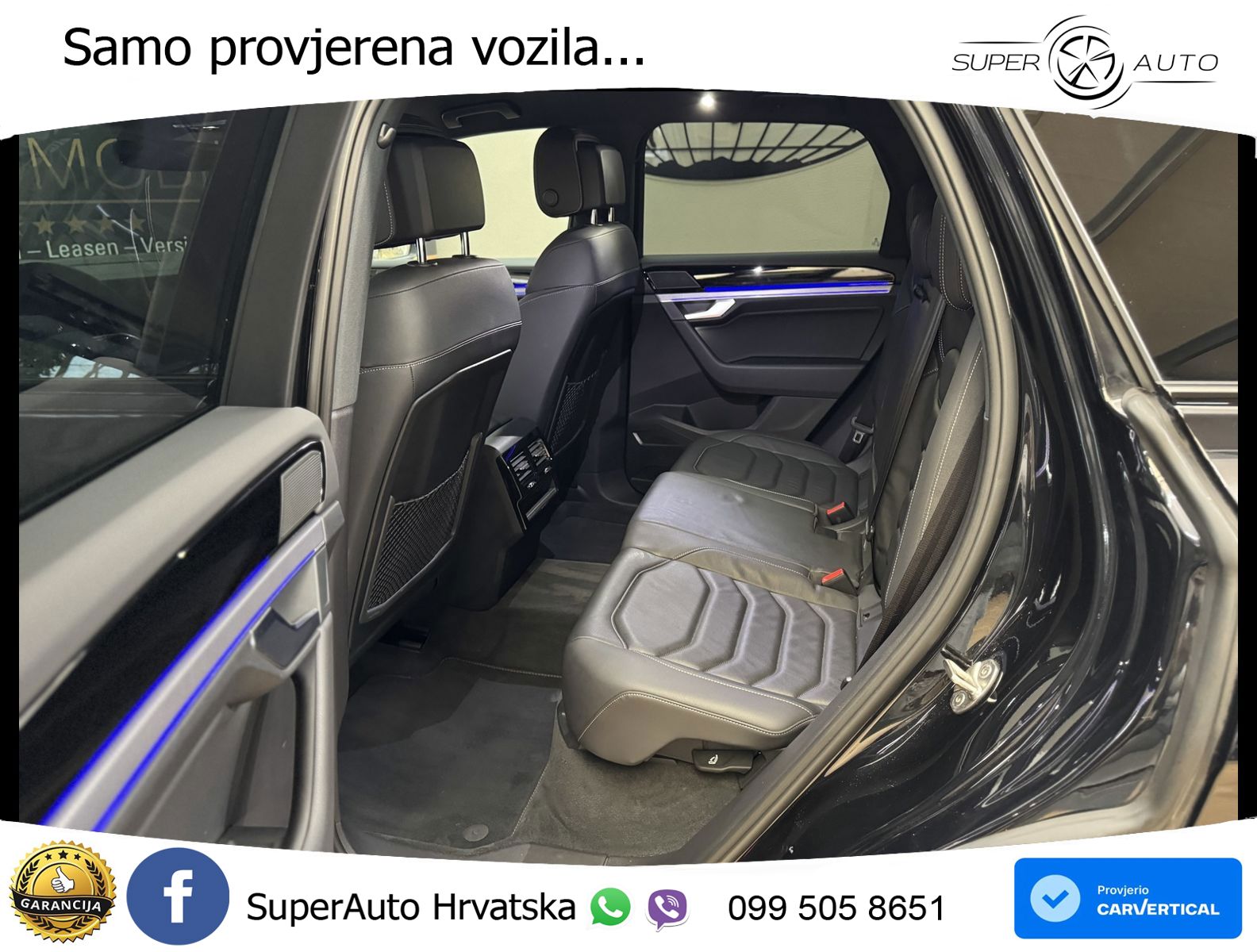 Volkswagen Touareg 3.0 V6 TDI (286 KS) 4MOTION Tiptronic R-Line ZRAČNI+ACC+GR SJED+KAM