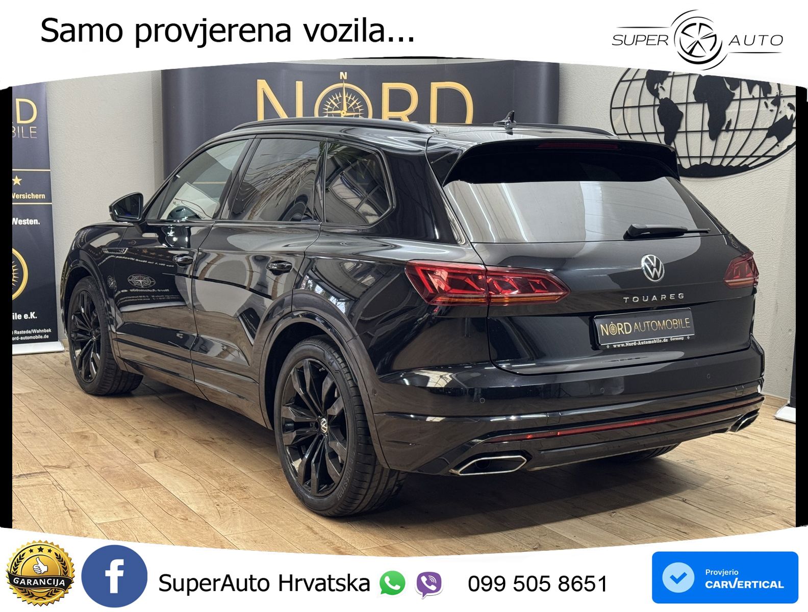Volkswagen Touareg 3.0 V6 TDI (286 KS) 4MOTION Tiptronic R-Line ZRAČNI+ACC+GR SJED+KAM