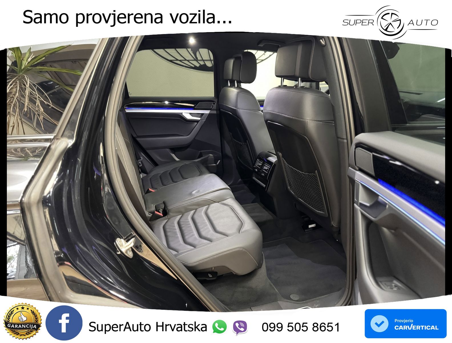 Volkswagen Touareg 3.0 V6 TDI (286 KS) 4MOTION Tiptronic R-Line ZRAČNI+ACC+GR SJED+KAM