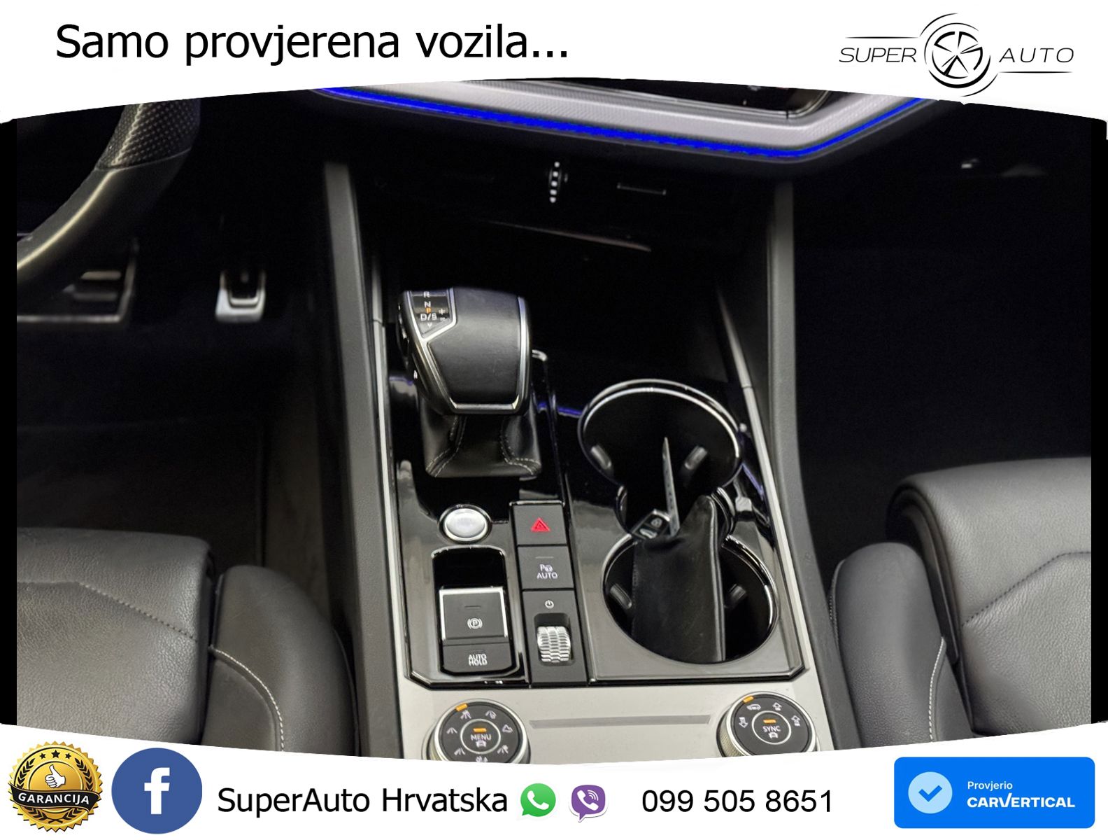 Volkswagen Touareg 3.0 V6 TDI (286 KS) 4MOTION Tiptronic R-Line ZRAČNI+ACC+GR SJED+KAM
