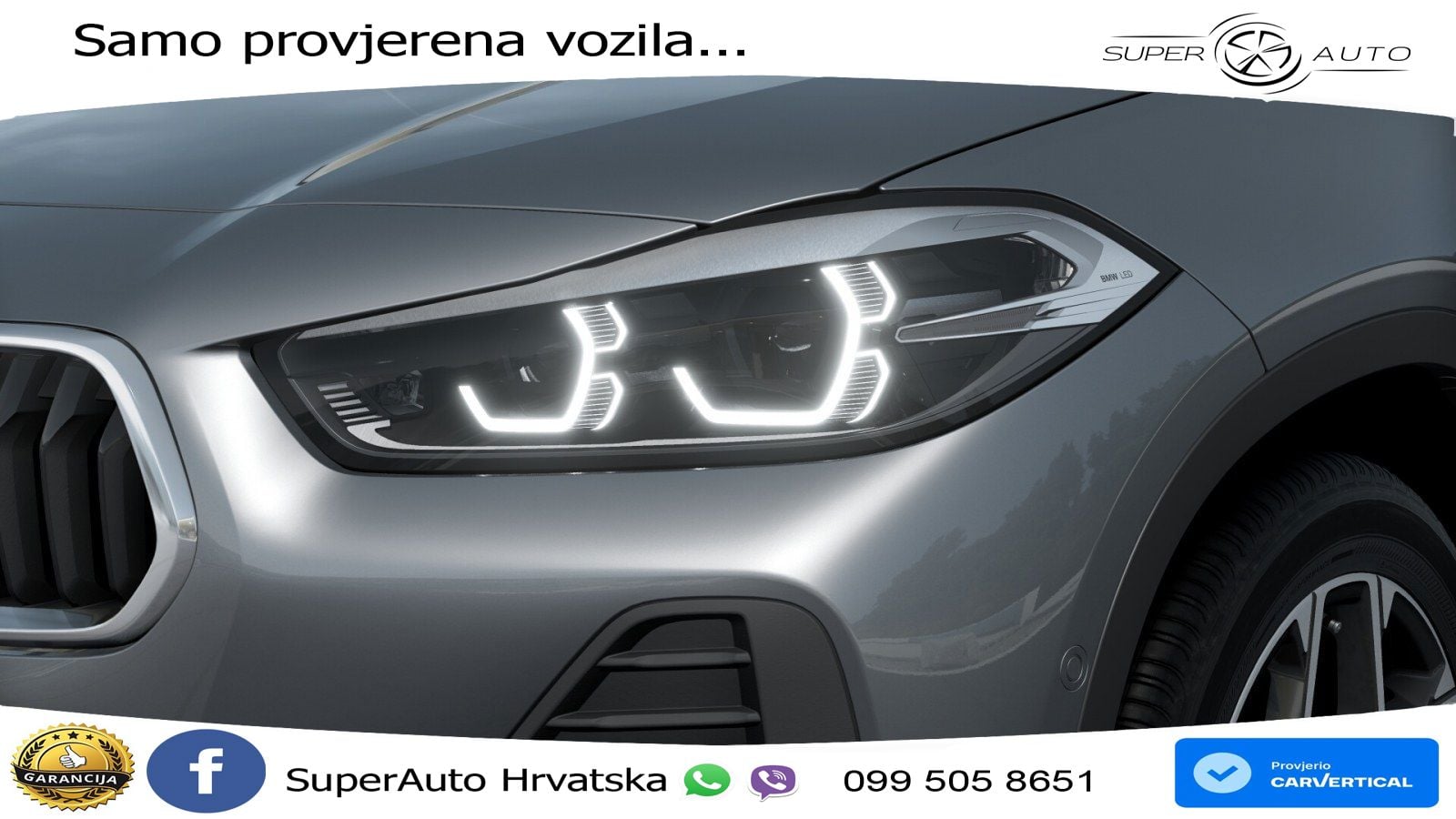 BMW X2 sDrive18d Steptronic LED+GR SJED+ACC
