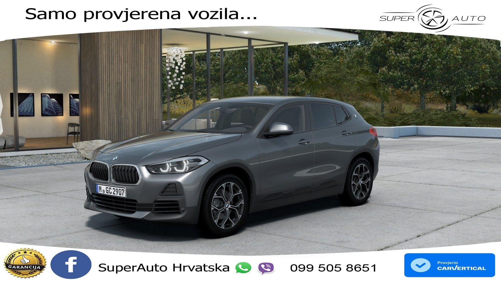 BMW X2 sDrive18d Steptronic LED+GR SJED+ACC