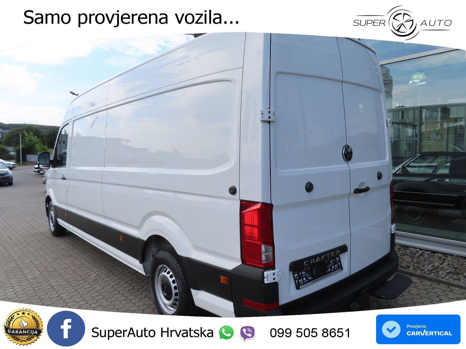 Volkswagen Crafter 35  2.0 TDI 130KW MAXI  KAMERA 177 KS