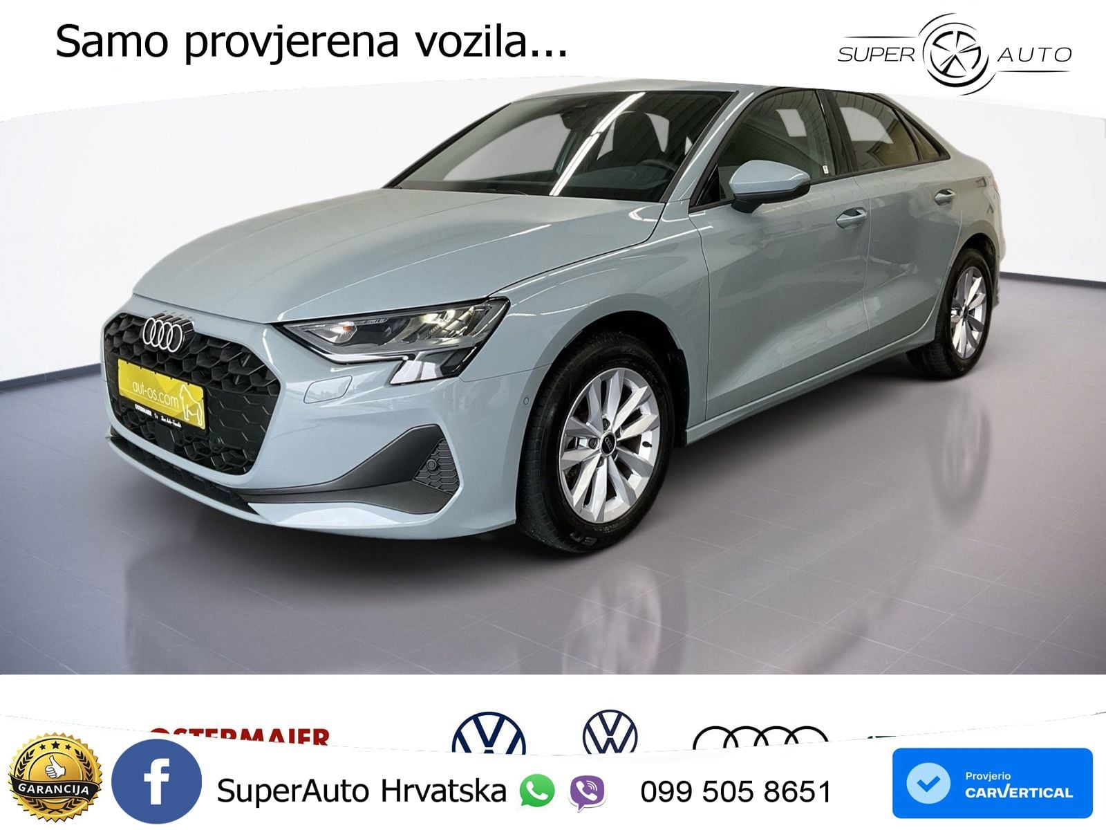 Audi A3 Limuzina 30 TDI (116 KS)