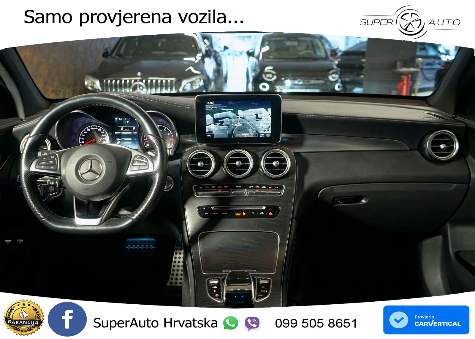 Mercedes GLC Coupe AMG 43 (367 KS) 4MATIC G-TRONIC ZRAČNI+ACC+4xGR SJED+KAM