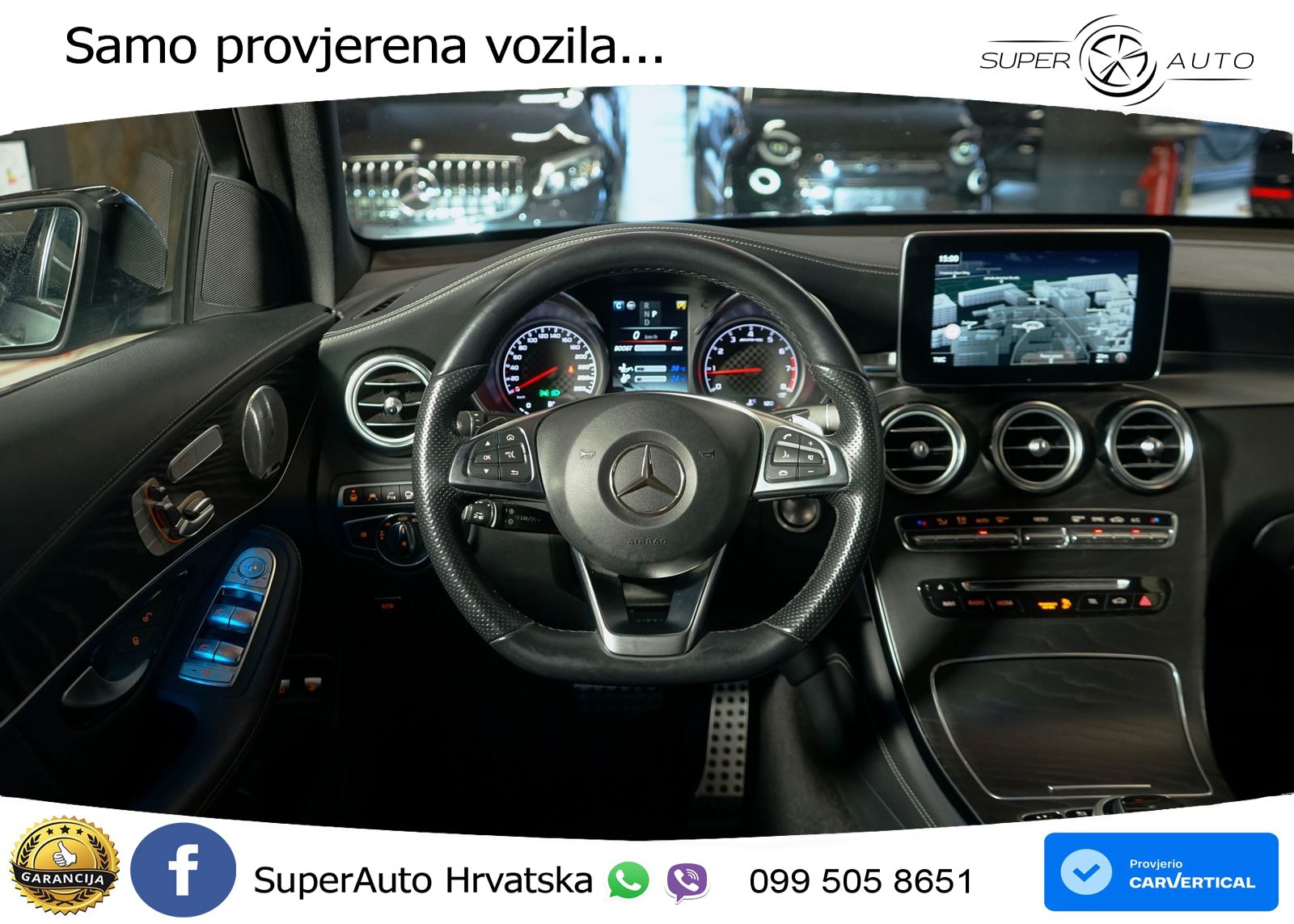 Mercedes GLC Coupe AMG 43 (367 KS) 4MATIC G-TRONIC ZRAČNI+ACC+4xGR SJED+KAM
