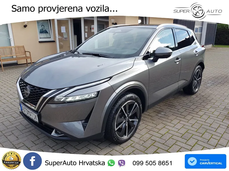 Nissan Qashqai 1.3 DIG-T (158 KS) Xtronic Tekna LED+GR SJED+ACC