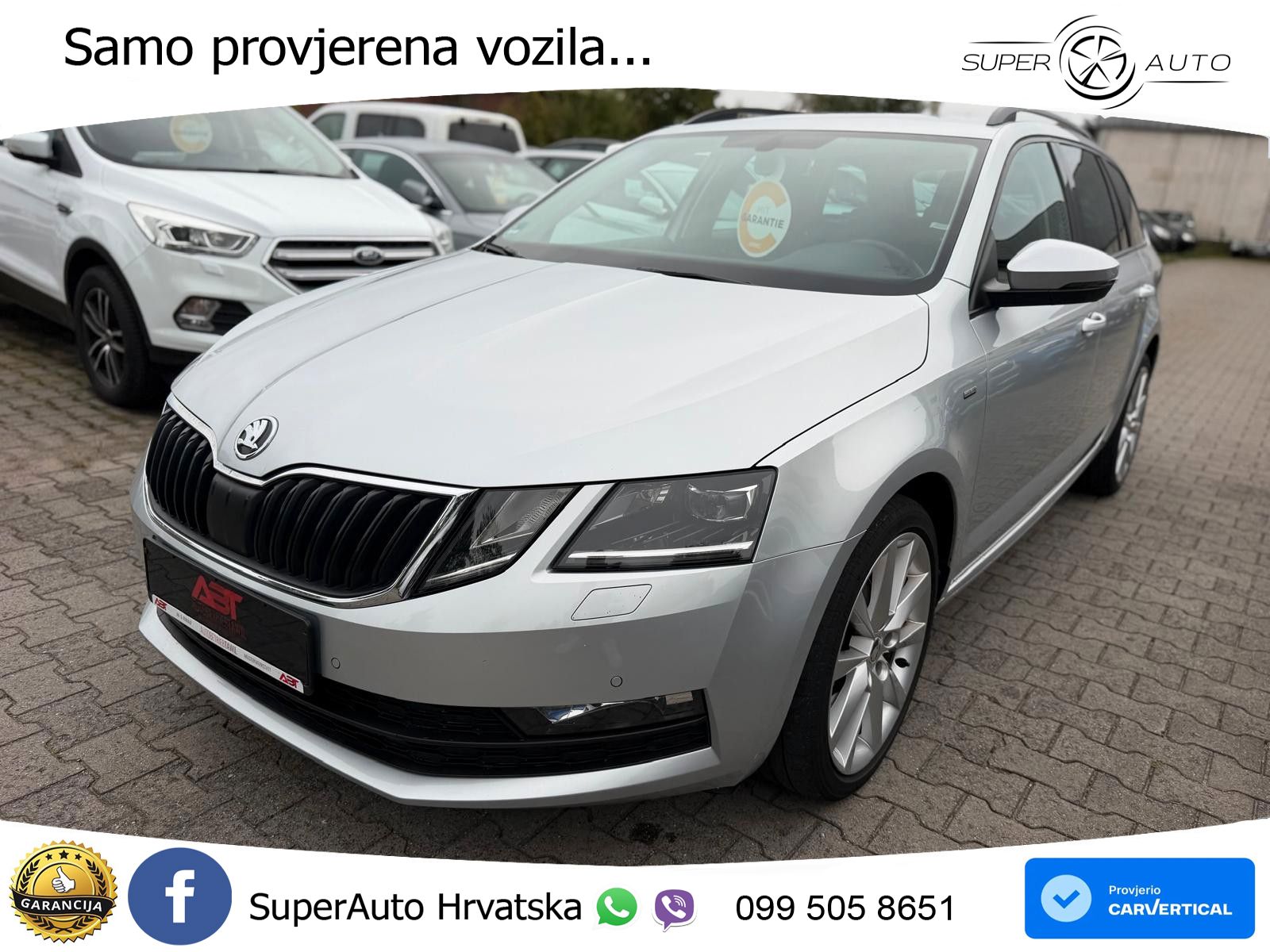 Škoda Octavia Combi 2.0 TDI (150 KS) DSG LED+GR SJED+ACC