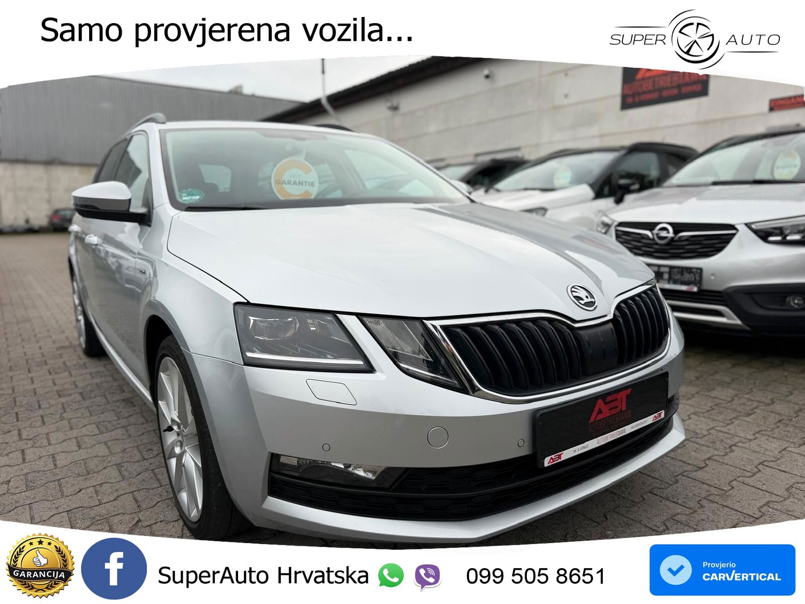 Škoda Octavia Combi 2.0 TDI (150 KS) DSG LED+GR SJED+ACC