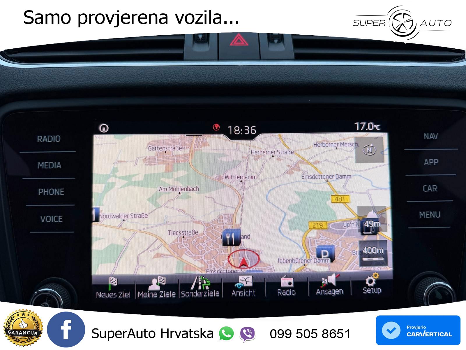 Škoda Octavia Combi 2.0 TDI (150 KS) DSG LED+GR SJED+ACC