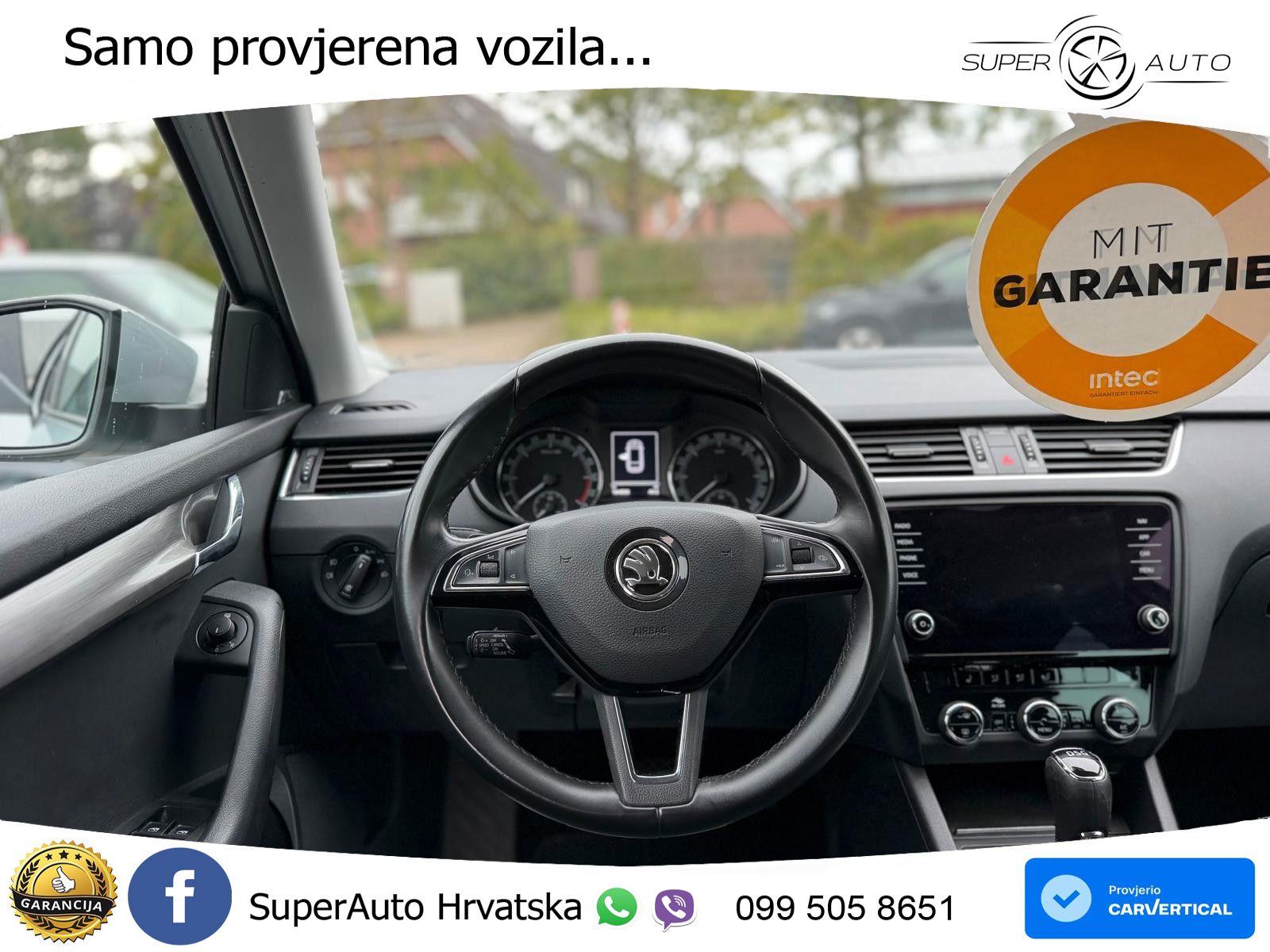 Škoda Octavia Combi 2.0 TDI (150 KS) DSG LED+GR SJED+ACC