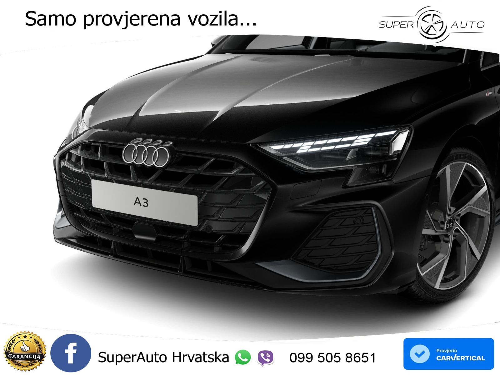 Audi A3 40 TFSI (204 KS) quattro S tronic 2x S line LED+GR SJED+ACC