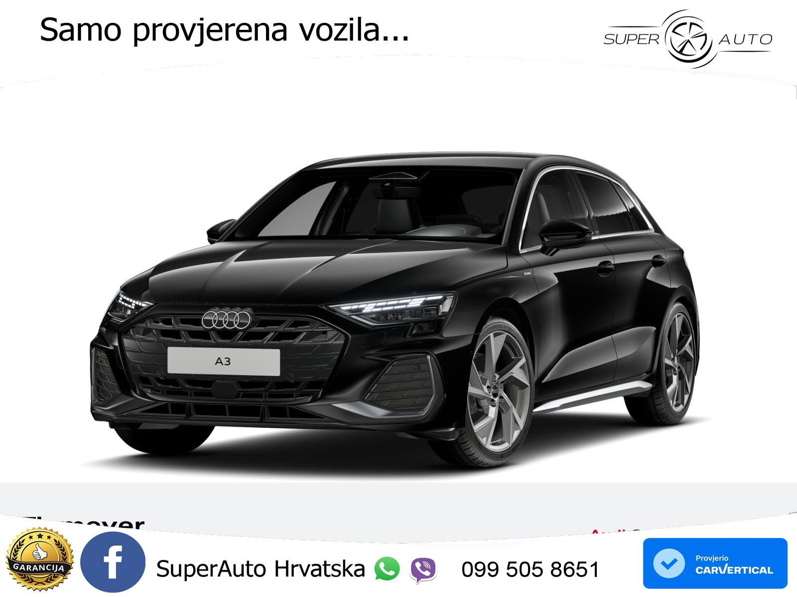 Audi A3 40 TFSI (204 KS) quattro S tronic 2x S line LED+GR SJED+ACC