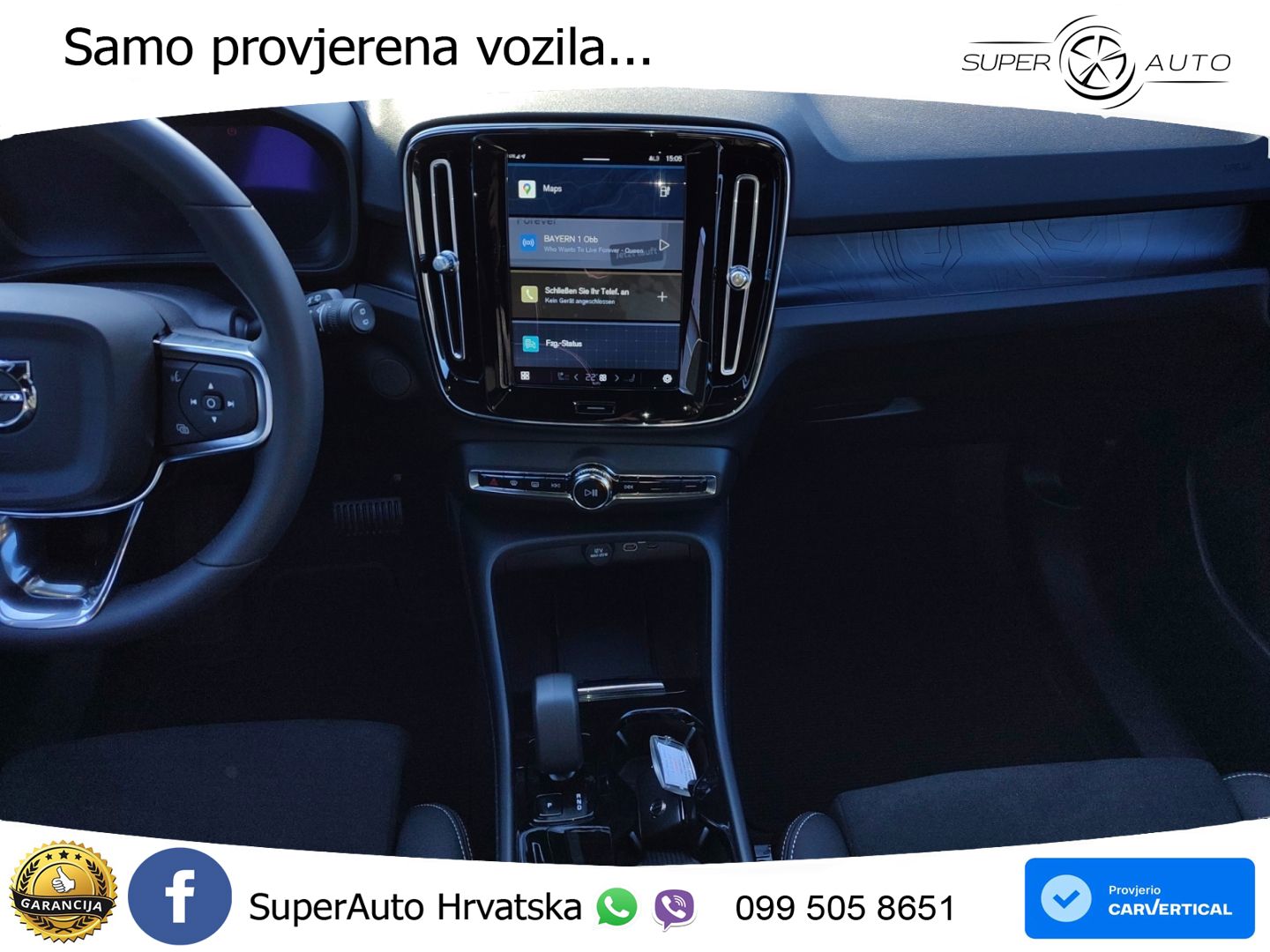 Volvo XC40 Recharge 82 kWh 252 KS Single Motor Extended Range LED+GR SJED+ACC