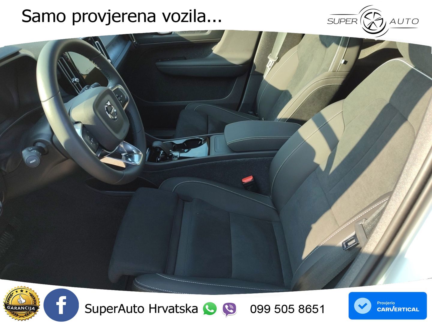 Volvo XC40 Recharge 82 kWh 252 KS Single Motor Extended Range LED+GR SJED+ACC