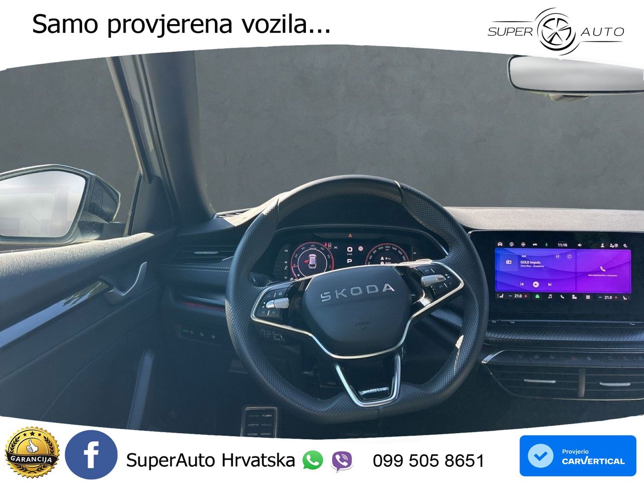 Škoda Octavia Combi 1.5 TSI (150 KS) DSG SportLine MATRIX+GR SJED+KAM