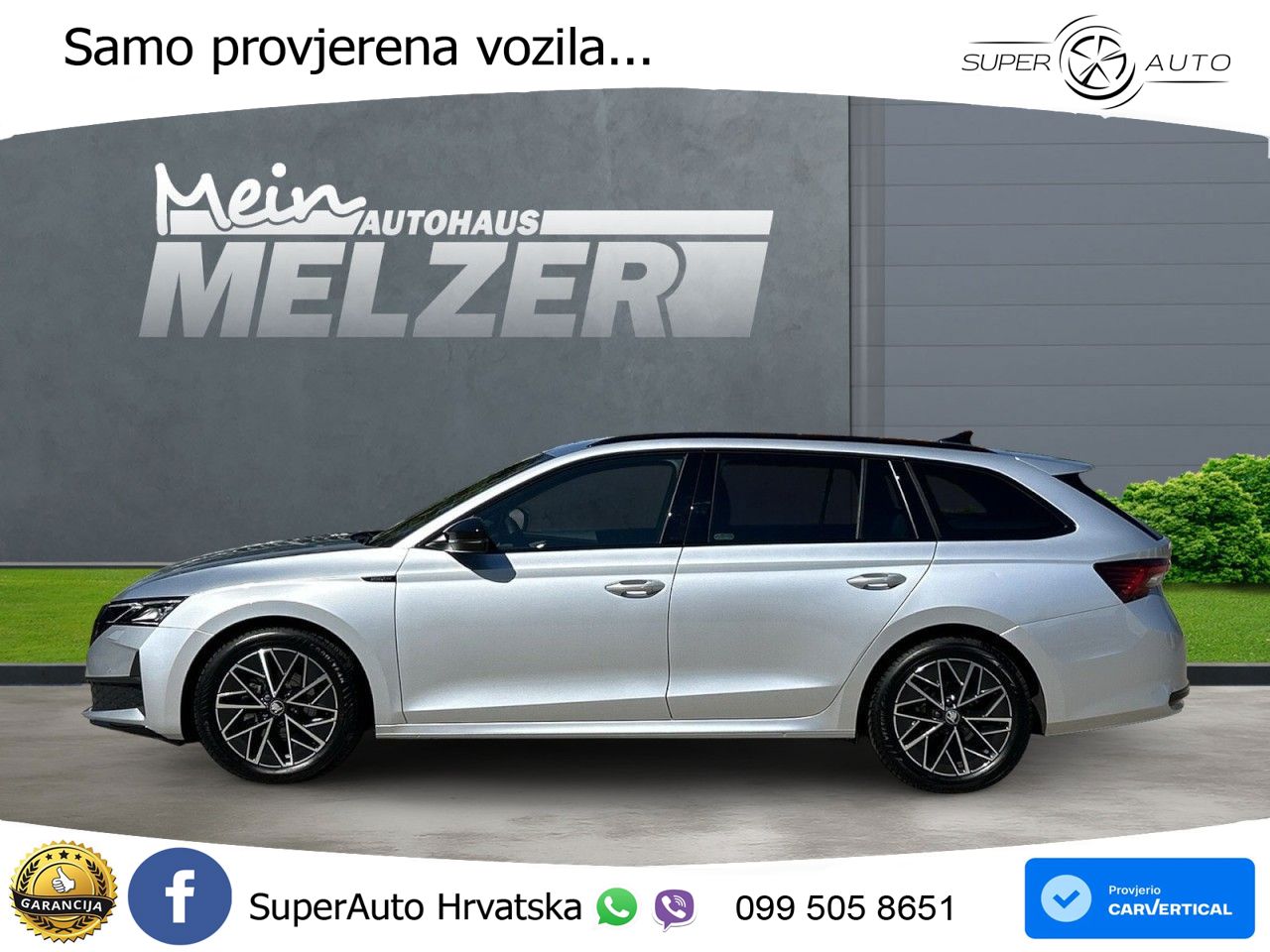 Škoda Octavia Combi 1.5 TSI (150 KS) DSG SportLine MATRIX+GR SJED+KAM