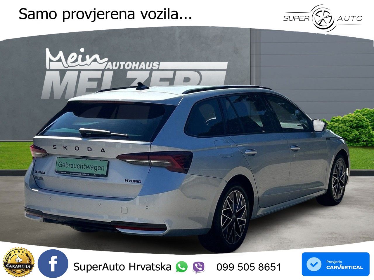 Škoda Octavia Combi 1.5 TSI (150 KS) DSG SportLine MATRIX+GR SJED+KAM