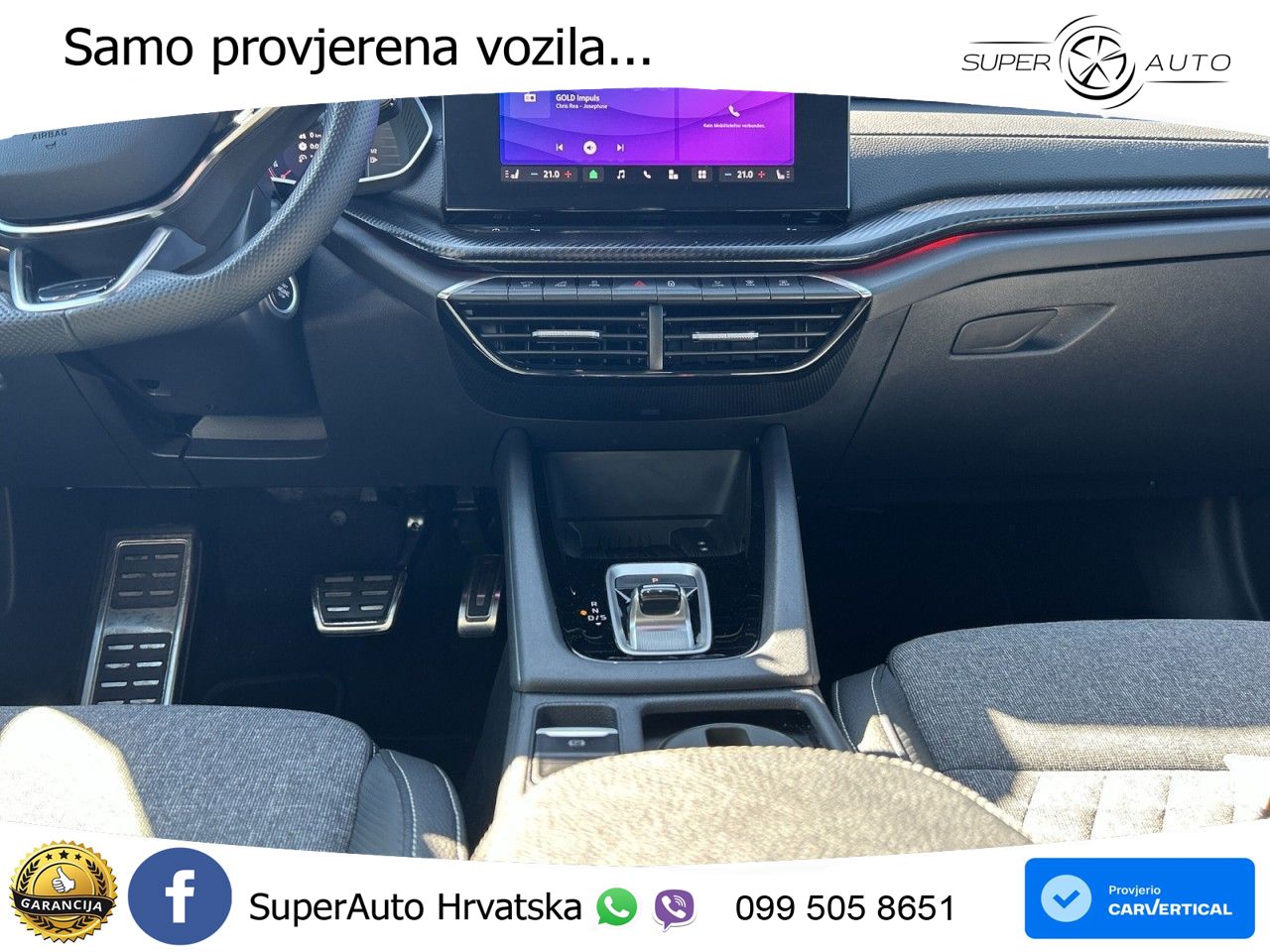 Škoda Octavia Combi 1.5 TSI (150 KS) DSG SportLine MATRIX+GR SJED+KAM