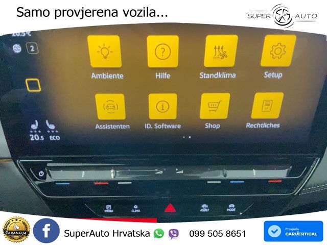 Volkswagen ID.3 Pro 62 kWh (204 KS) LED+GR SJED+ACC
