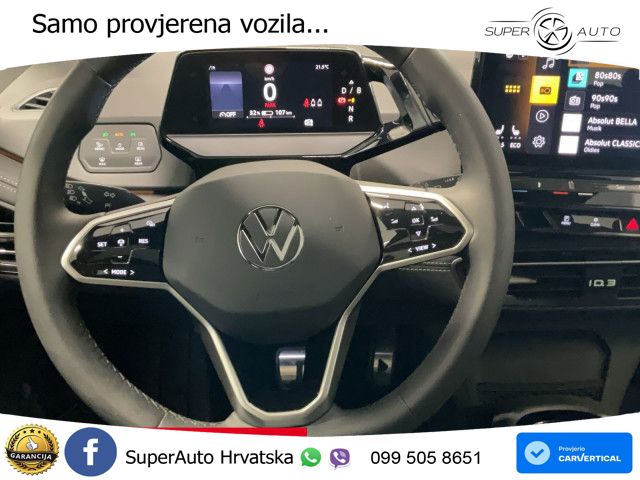 Volkswagen ID.3 Pro 62 kWh (204 KS) LED+GR SJED+ACC