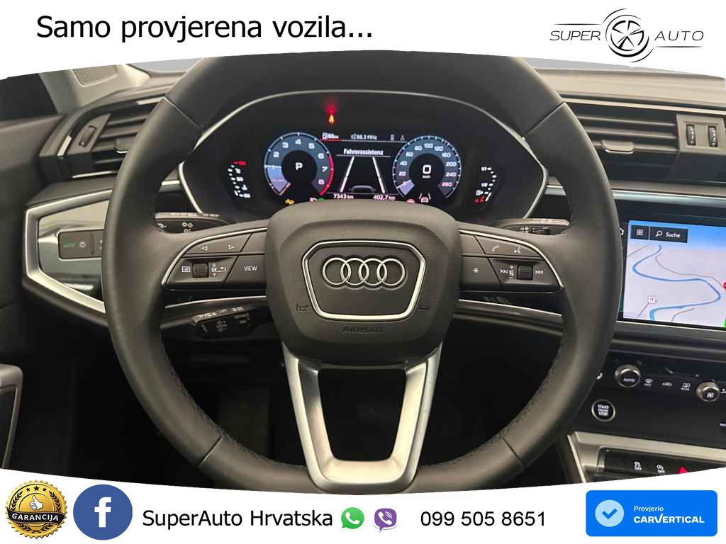 Audi Q3 40 TFSI (190 KS) quattro S tronic advanced LED+GR SJED+ACC