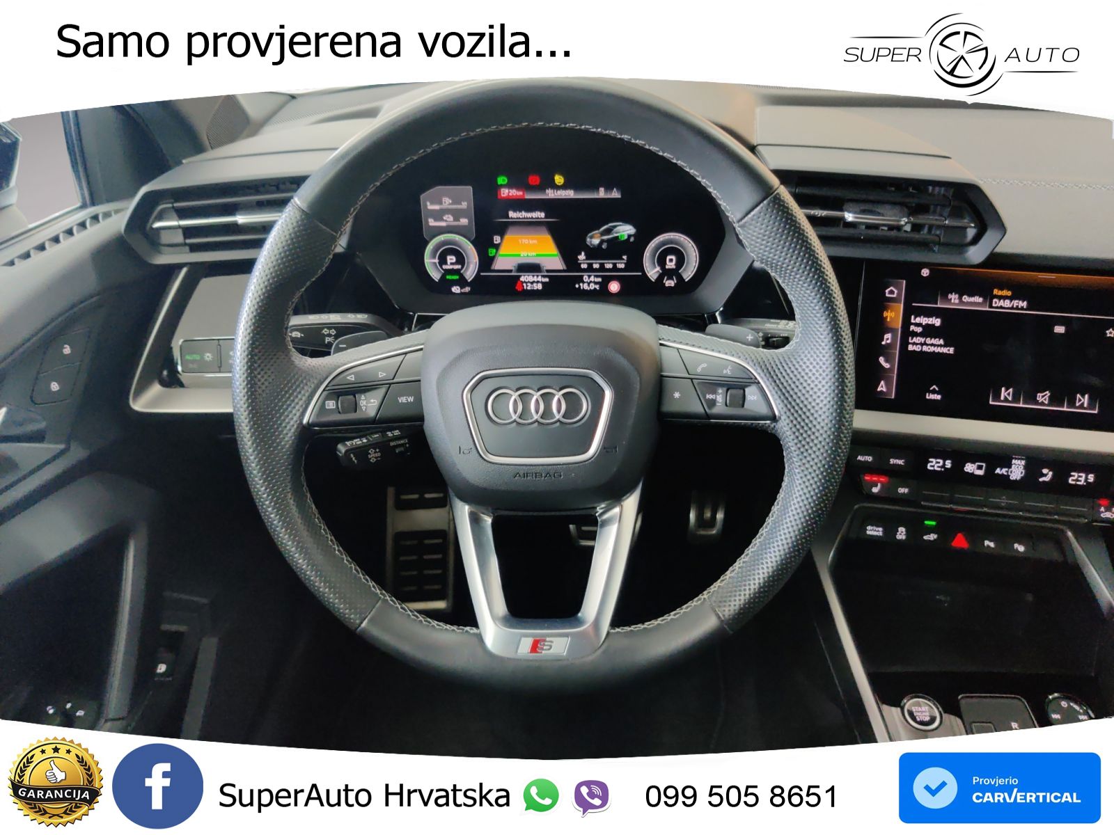 Audi A3 45 TFSIe (245 KS) S tronic S line LED+GR SJED+ACC