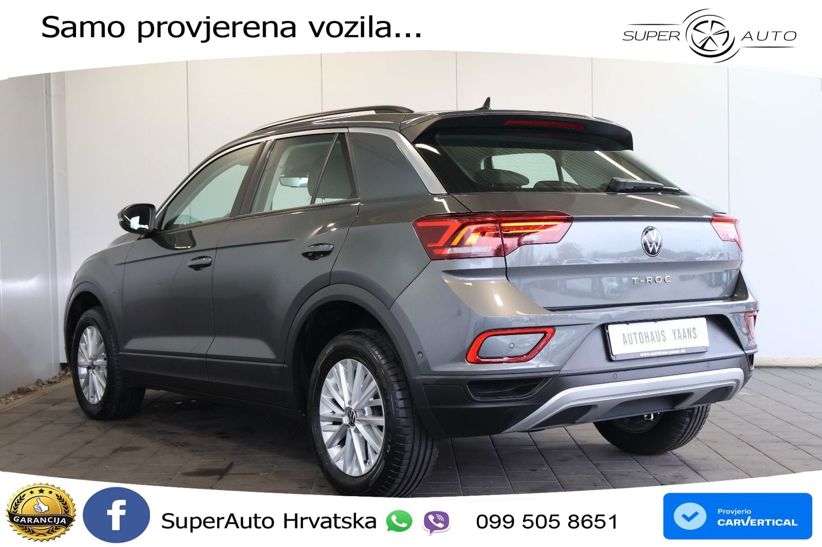 Volkswagen T-Roc 2.0 TDI (150 KS) DSG LED+GR SJED+ACC