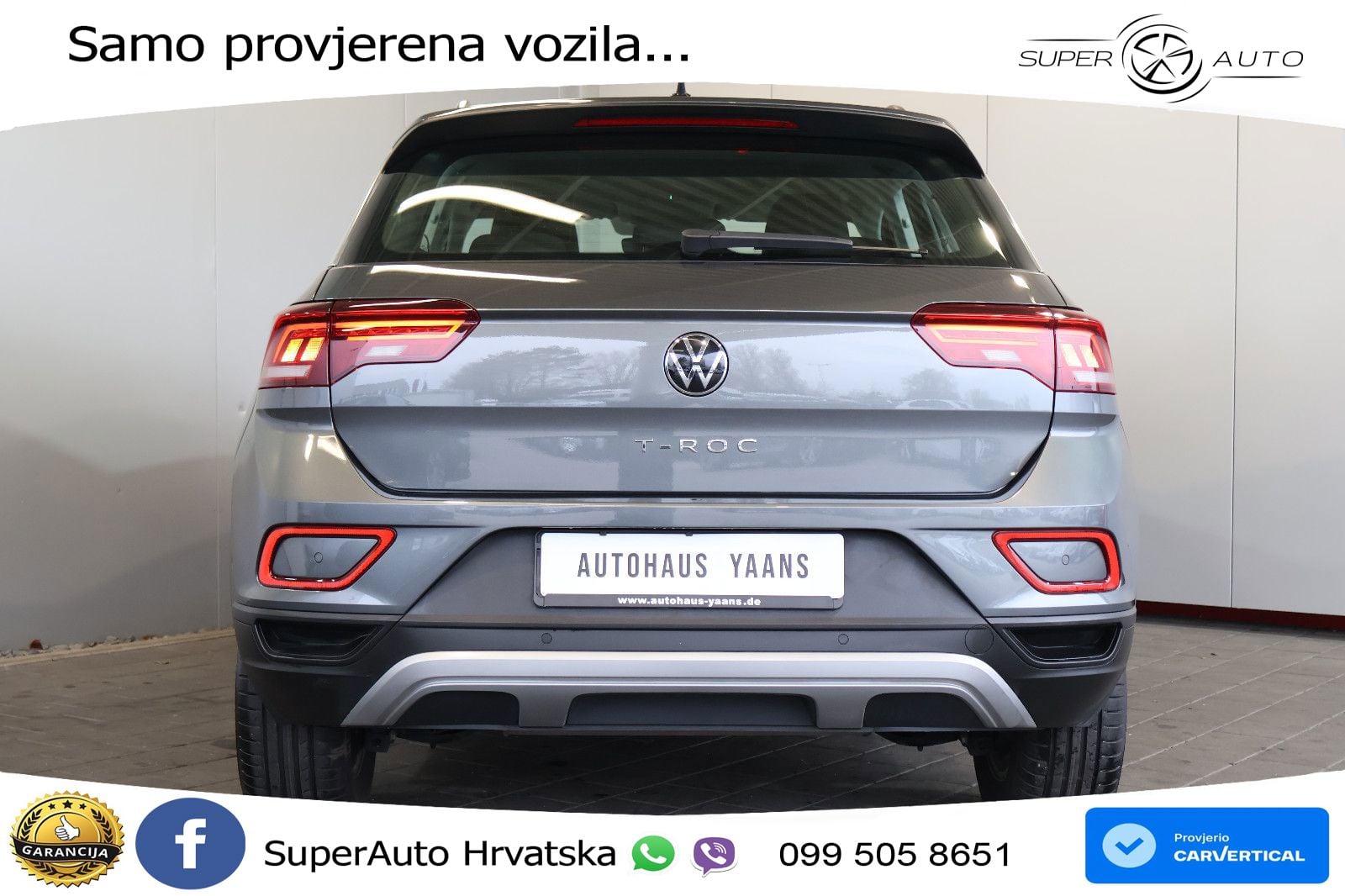 Volkswagen T-Roc 2.0 TDI (150 KS) DSG LED+GR SJED+ACC