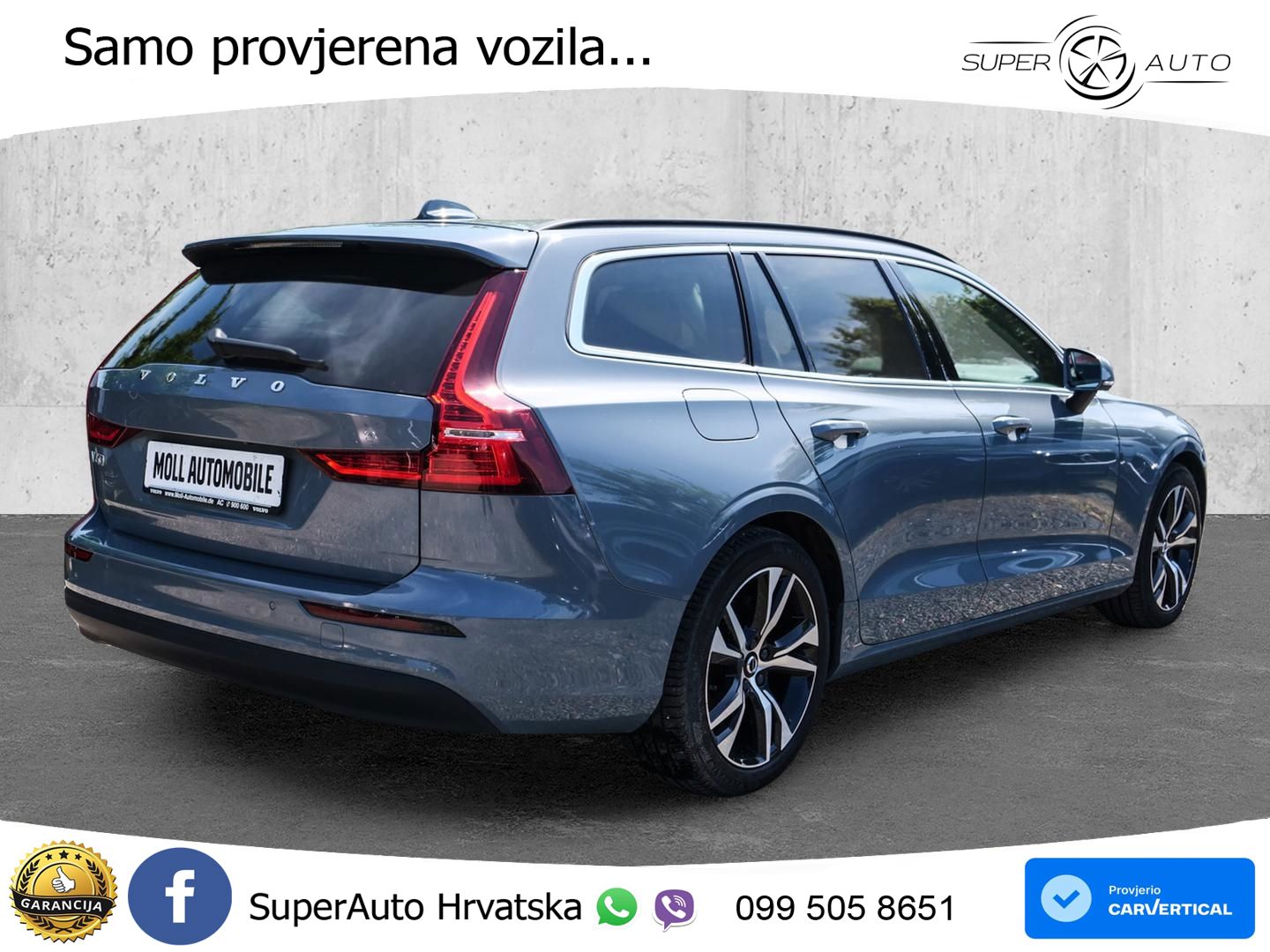 Volvo V60 2.0 B3 DCT LED+GR SJED+ACC