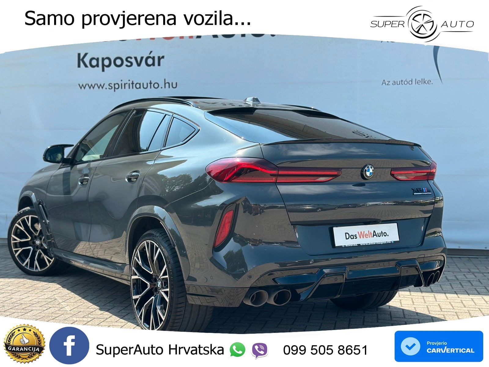 BMW X6 M Competition 4.4 V8 (625 KS) xDrive Steptronic LED+GR SJED+ACC