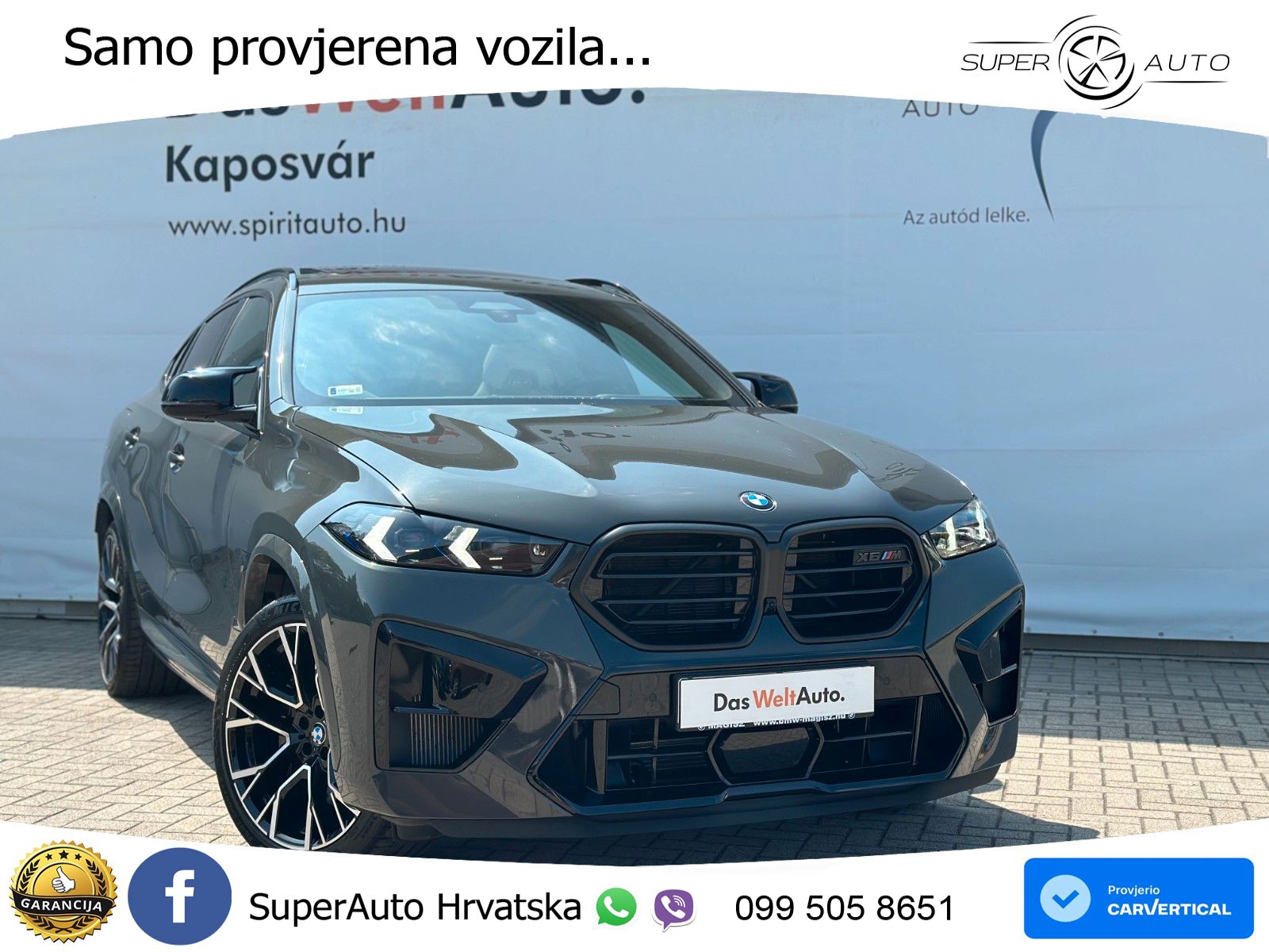 BMW X6 M Competition 4.4 V8 (625 KS) xDrive Steptronic LED+GR SJED+ACC