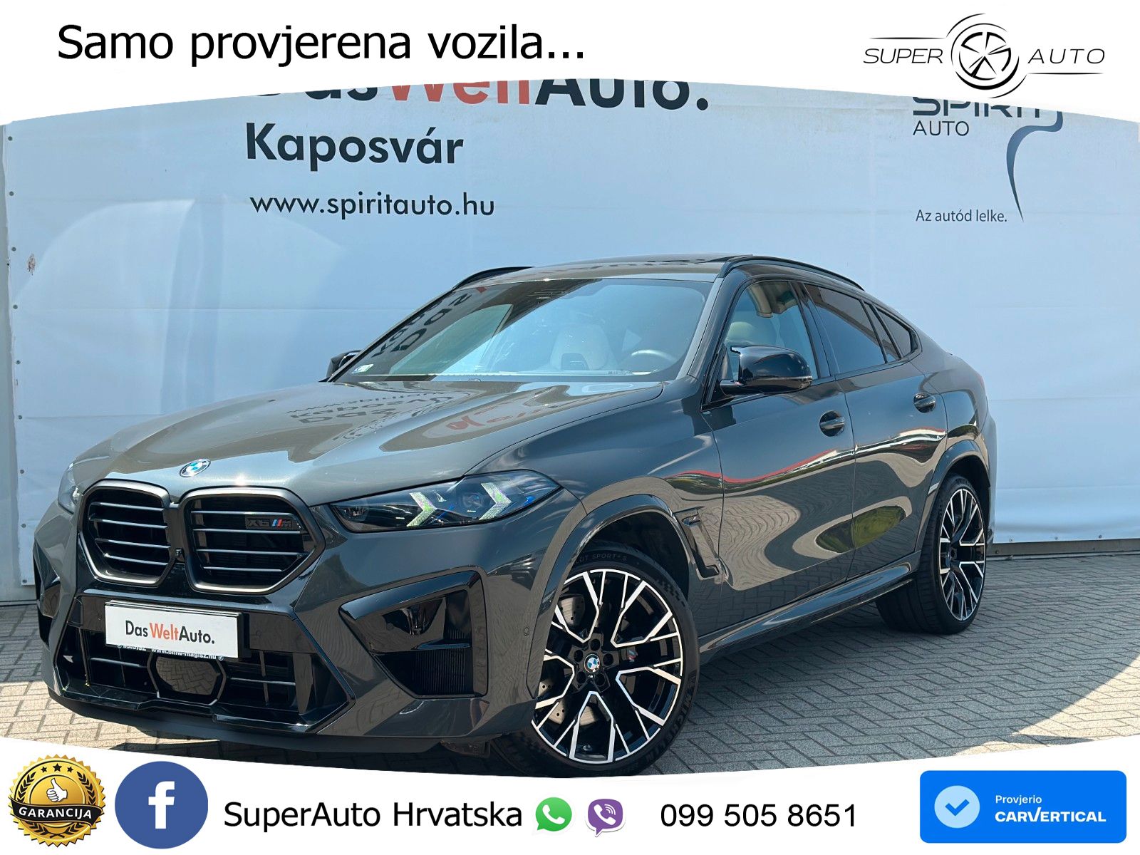 BMW X6 M Competition 4.4 V8 (625 KS) xDrive Steptronic LED+GR SJED+ACC