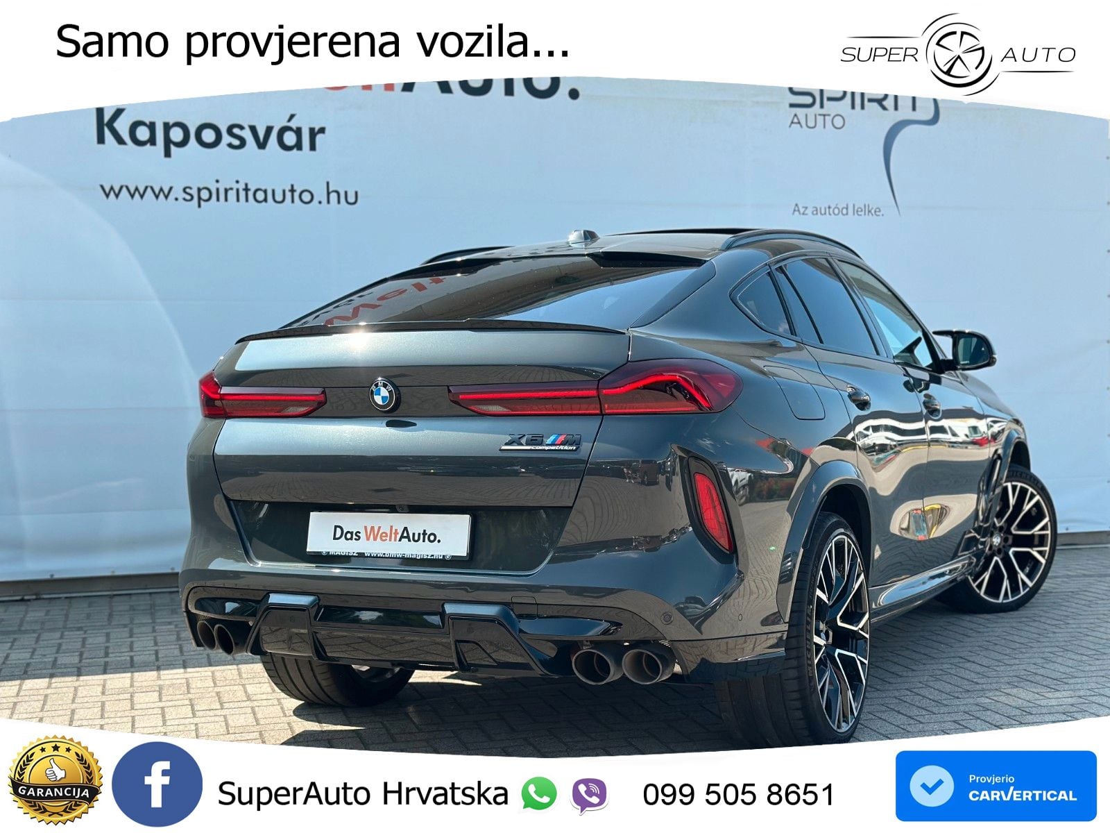BMW X6 M Competition 4.4 V8 (625 KS) xDrive Steptronic LED+GR SJED+ACC
